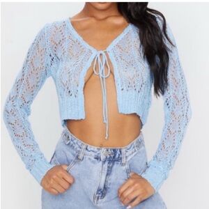Pretty Little Thing Crochet Cardigan